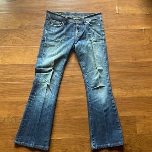 Citizens of humanity, Ingrid number, true stretch, low waist flare size 28